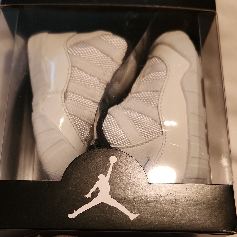 Jordan 11 Baby Walker Shoes - White